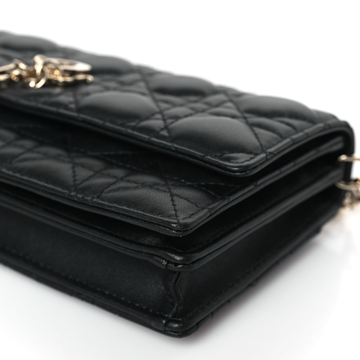 Lambskin Cannage Mini My Dior Bag Black