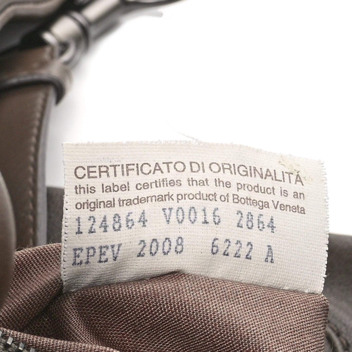 Nappa Intrecciato Large Campana Ash Scuro