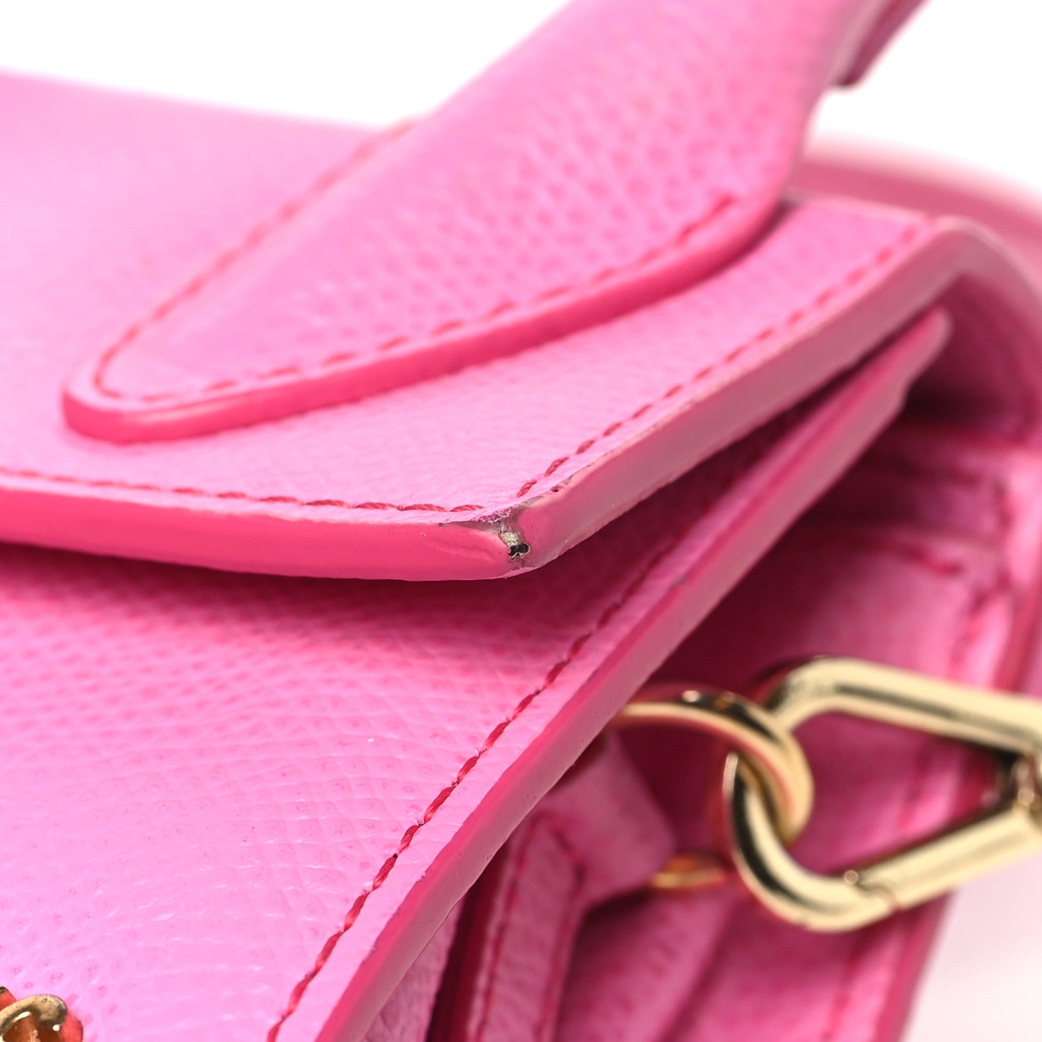 Jacquemus Grained Calfskin Le Chiquito Pink 10 of 10