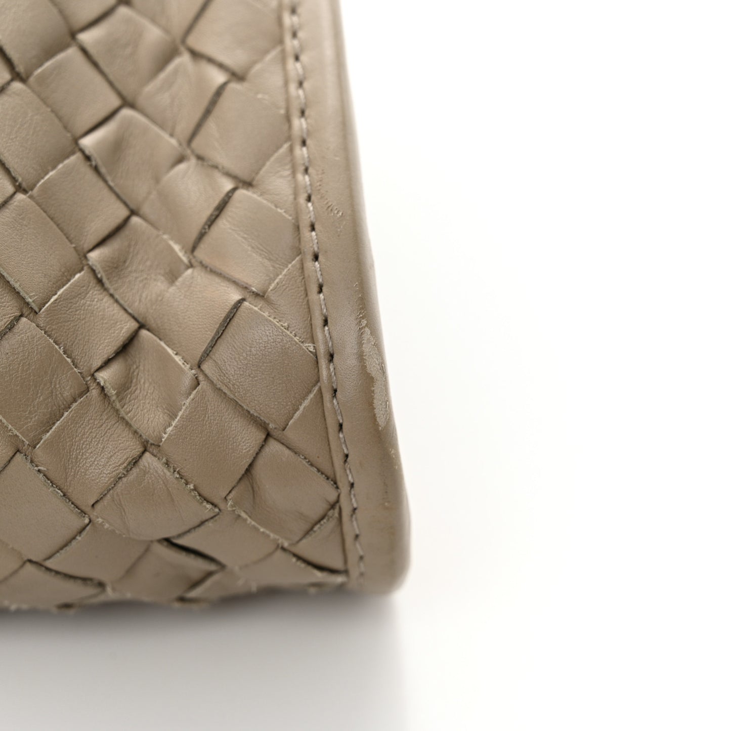 Calfskin Leggero Intrecciato Briefcase Mink