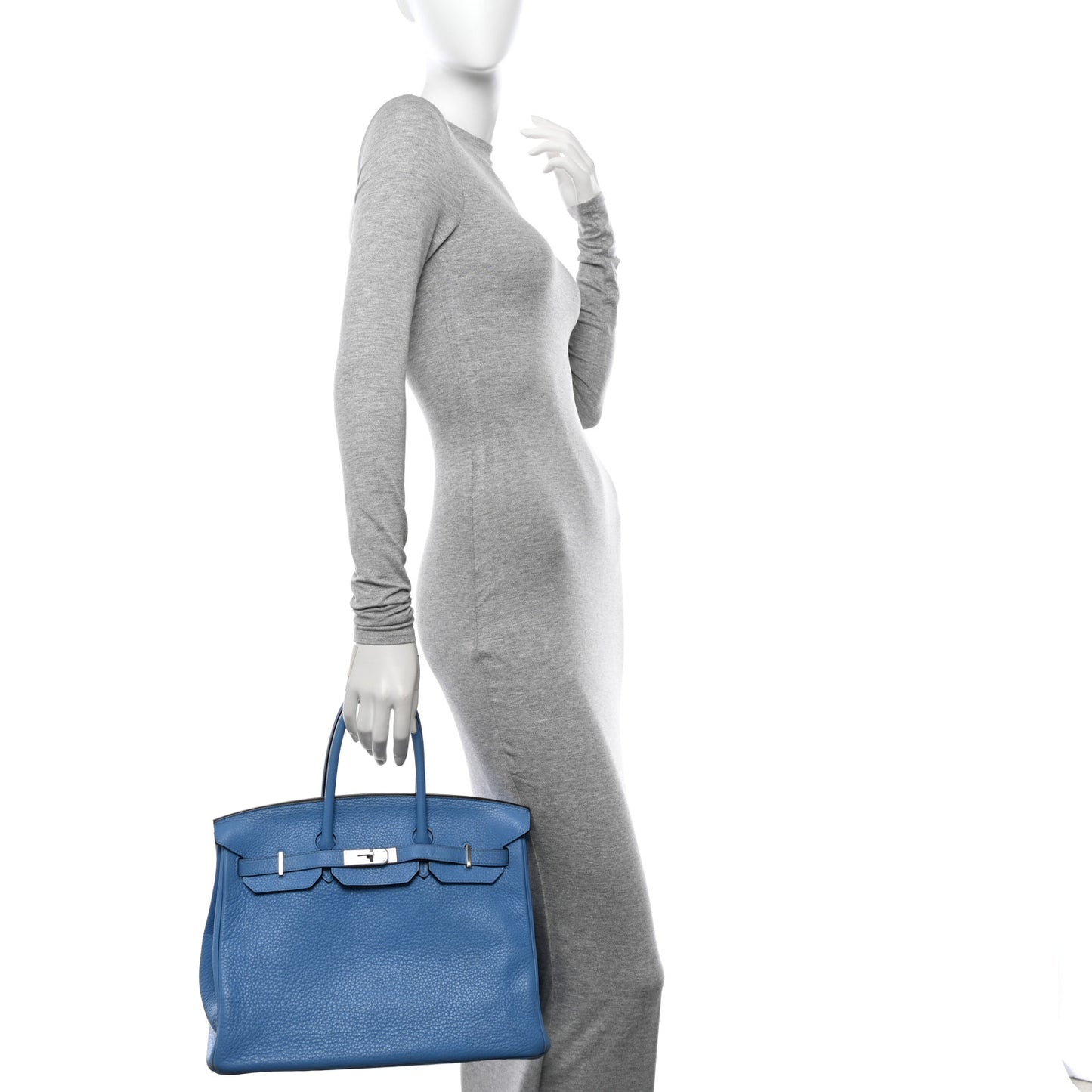 Taurillon Clemence Birkin 35 Azure