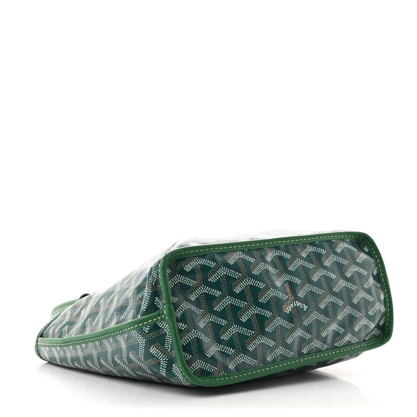 Goyardine Reversible Mini Anjou Green
