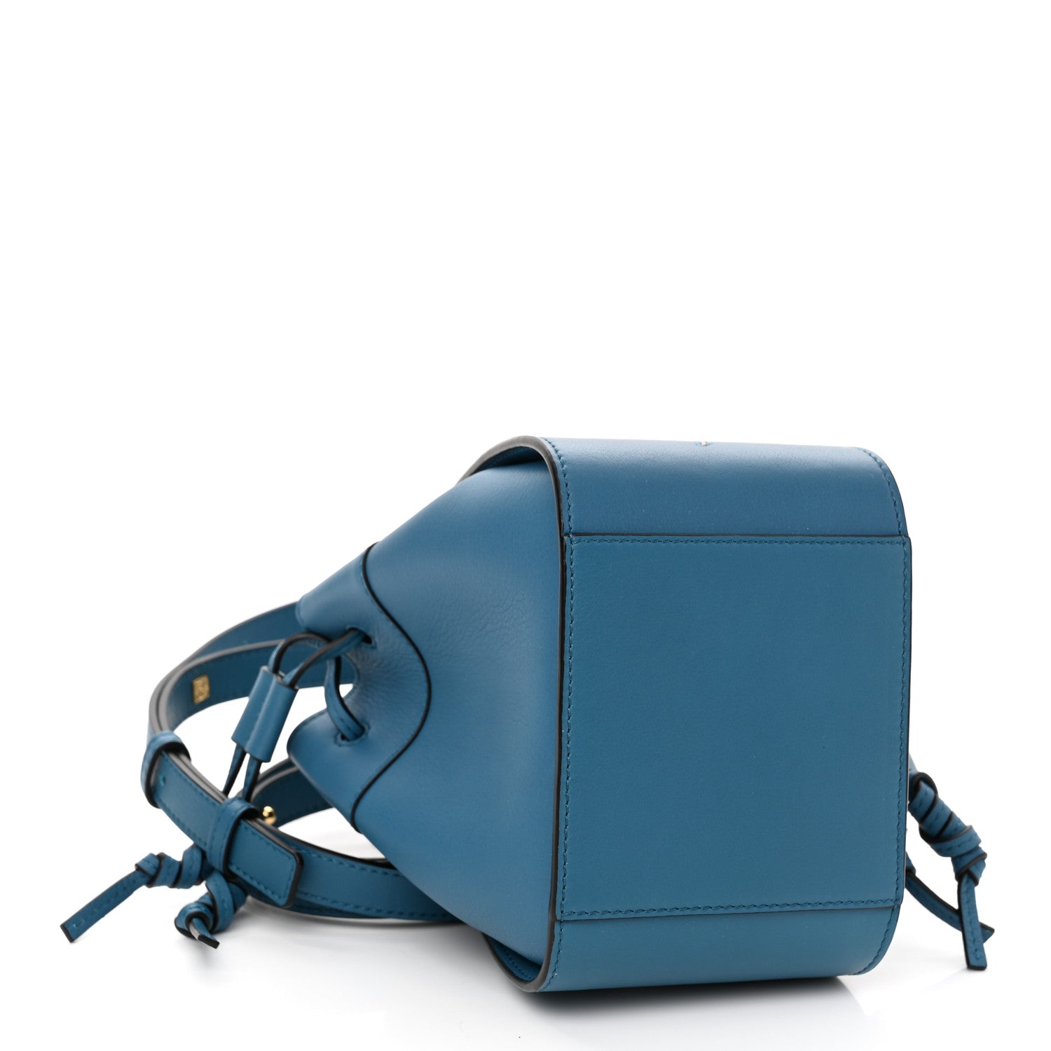 Loewe X SPIRITED AWAY Calfskin Bo Mouse Mini Hammock Shoulder Bag Lagoon Blue 4 of 11