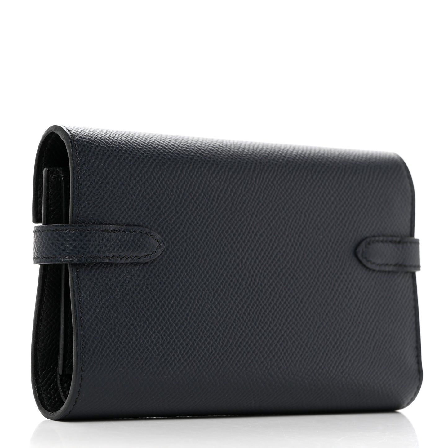 Epsom Verso Medium Kelly Wallet Bleu Indigo Black
