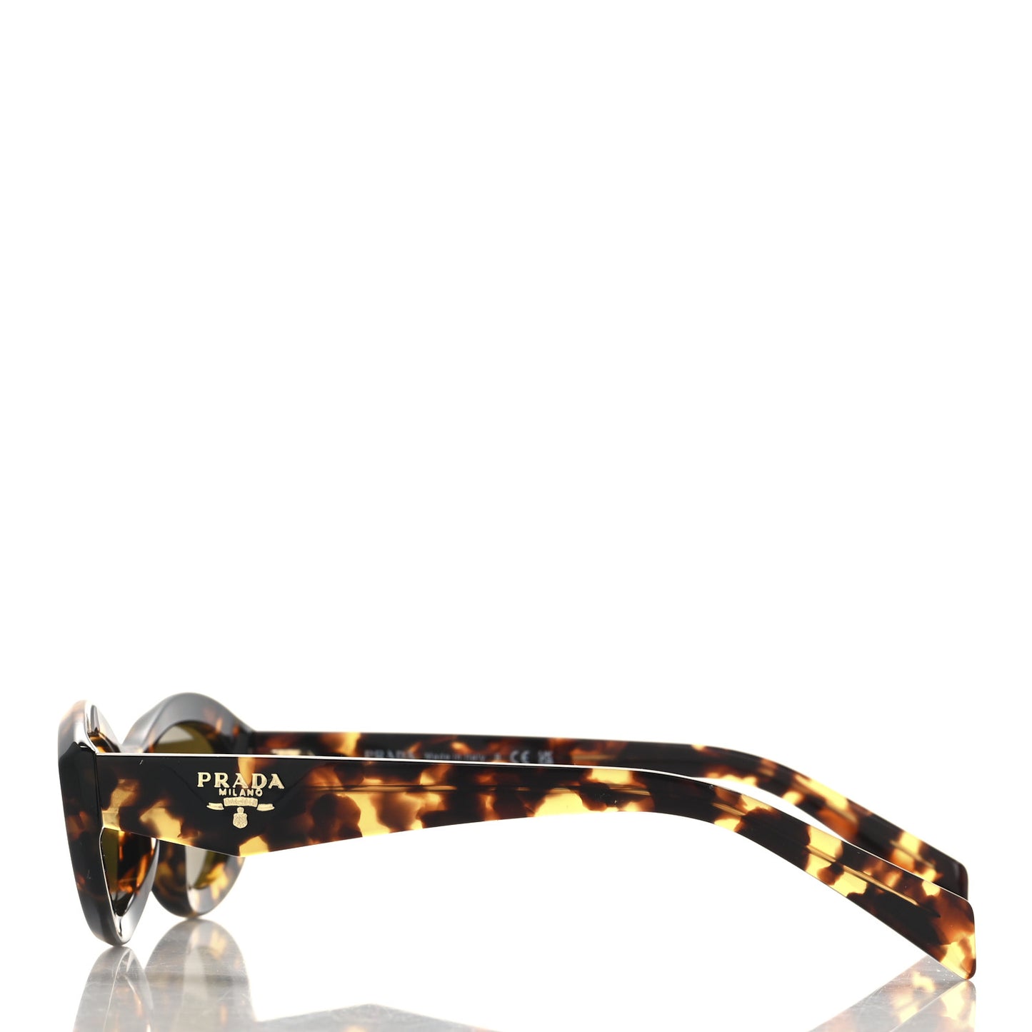 Acetate Oval Sunglasses SPR 26Z Tortoise