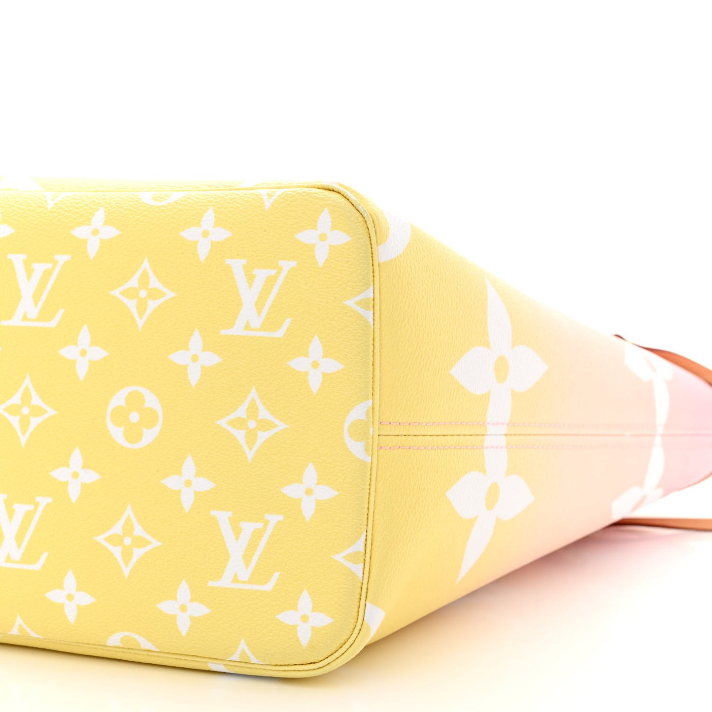 Monogram Giant By The Pool Neverfull MM Light Pink