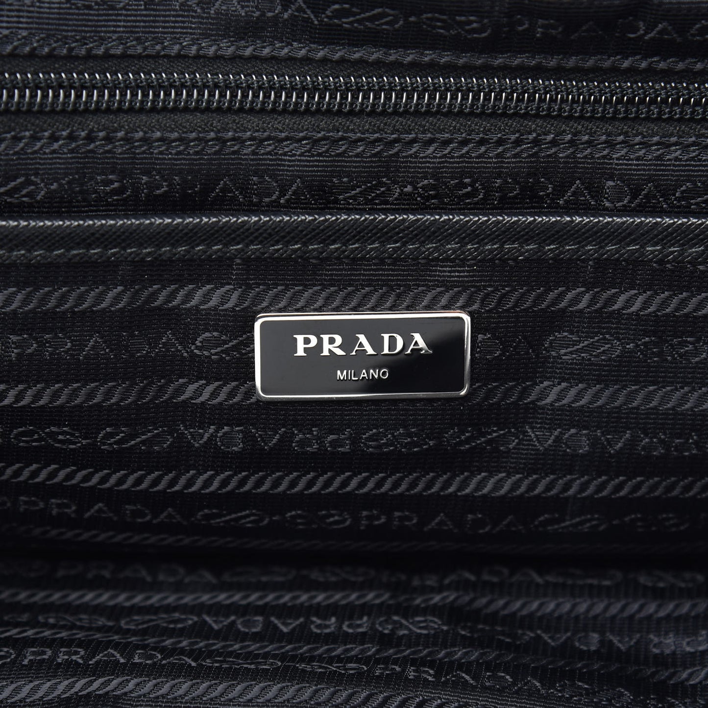 Nylon New Vela Studded Backpack Black Fuoco