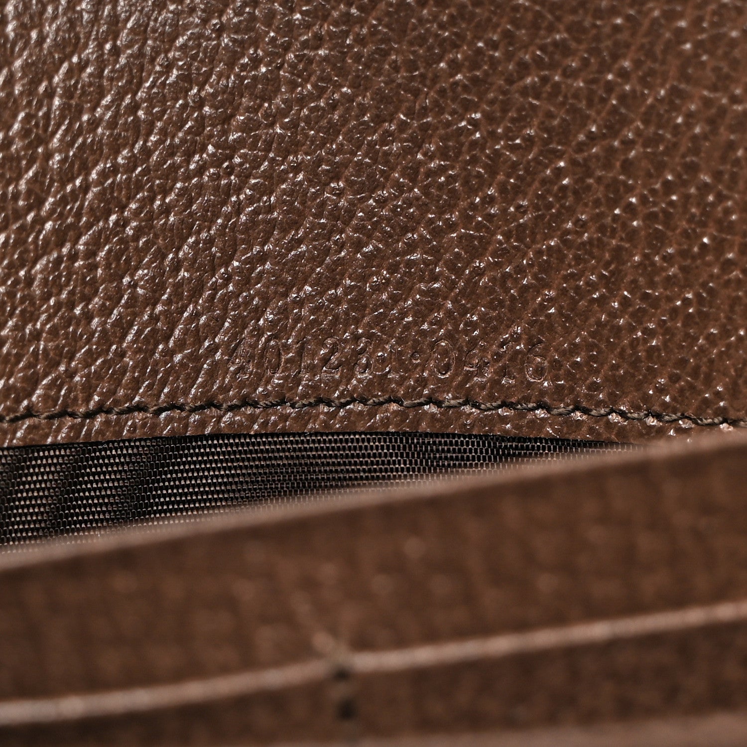 Gucci Monogram Jumbo GG Textured Dollar Calfskin Mini Dionysus Chain Wallet Camel Ebony New Acero 7 of 11