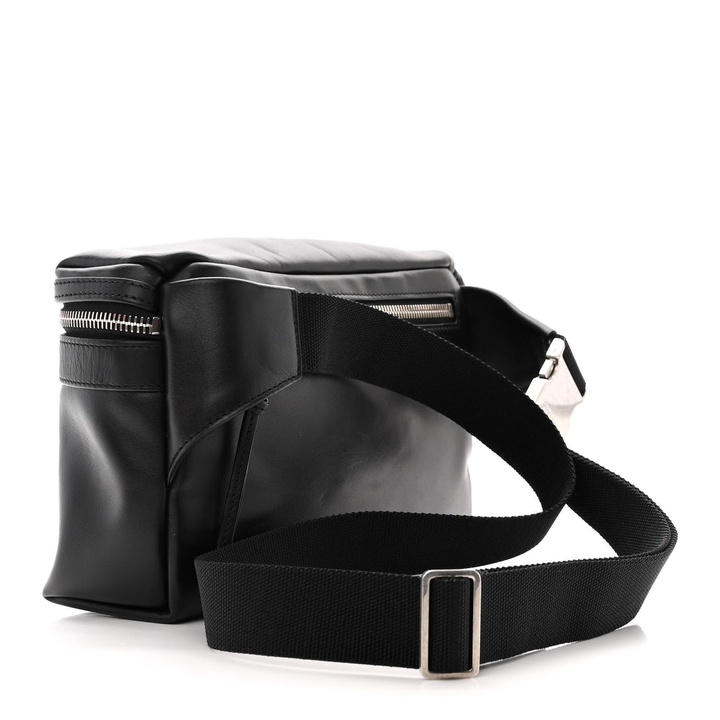 Calfskin City Belt Bag Black