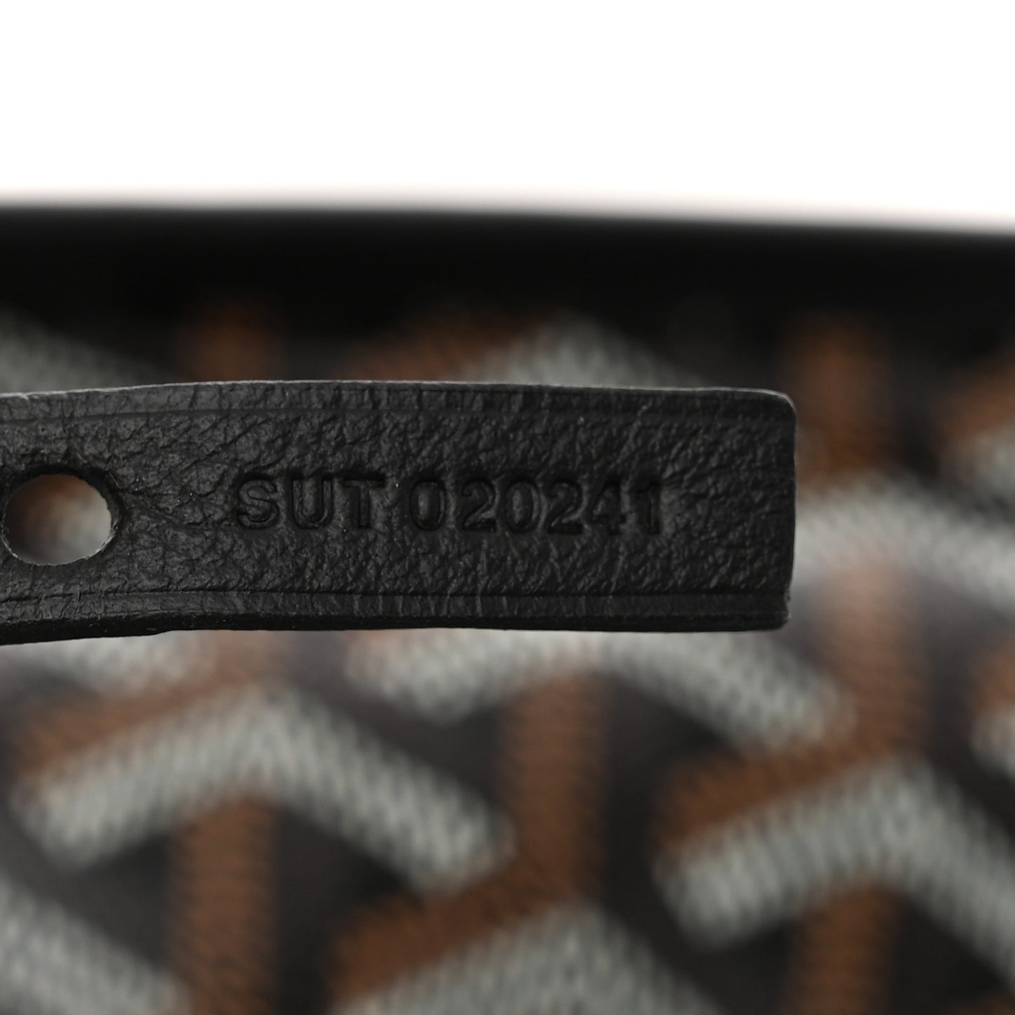 Goyardine Reversible Mini Anjou Black