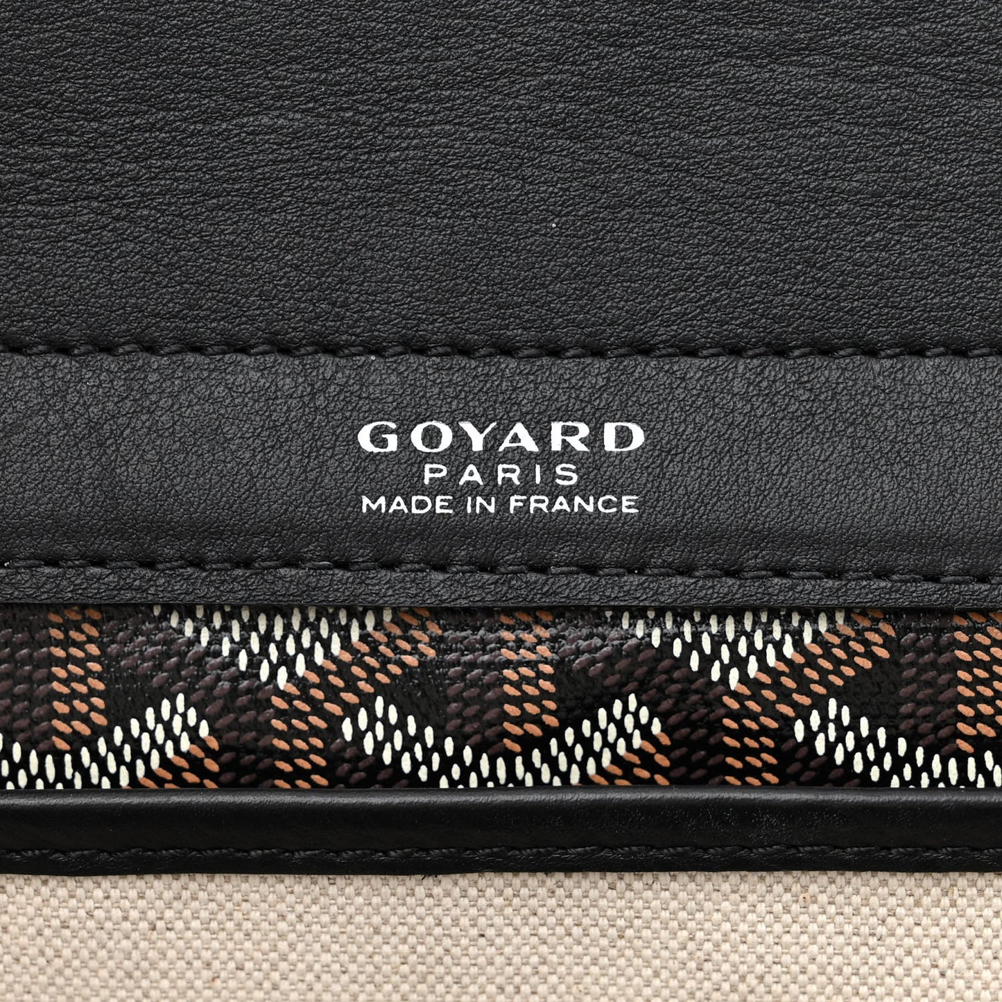Goyardine Rouette PM Black