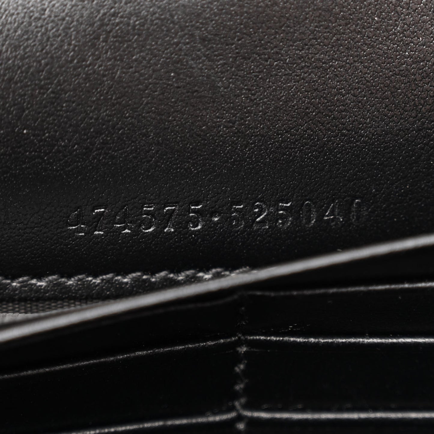 Calfskin Matelasse GG Marmont Chain Wallet Black