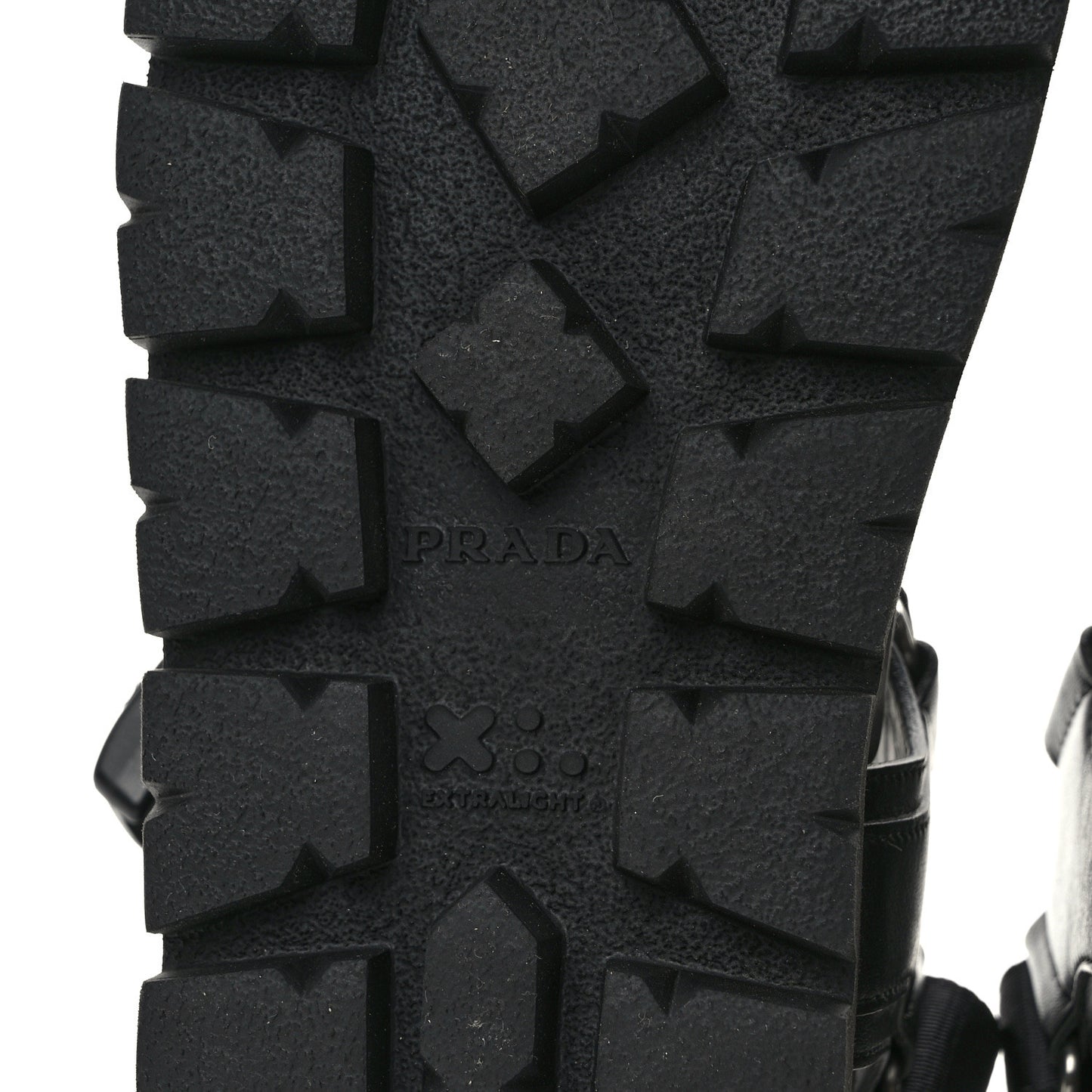 Re-Nylon Sporty Tape Mens Sandals 6 Black