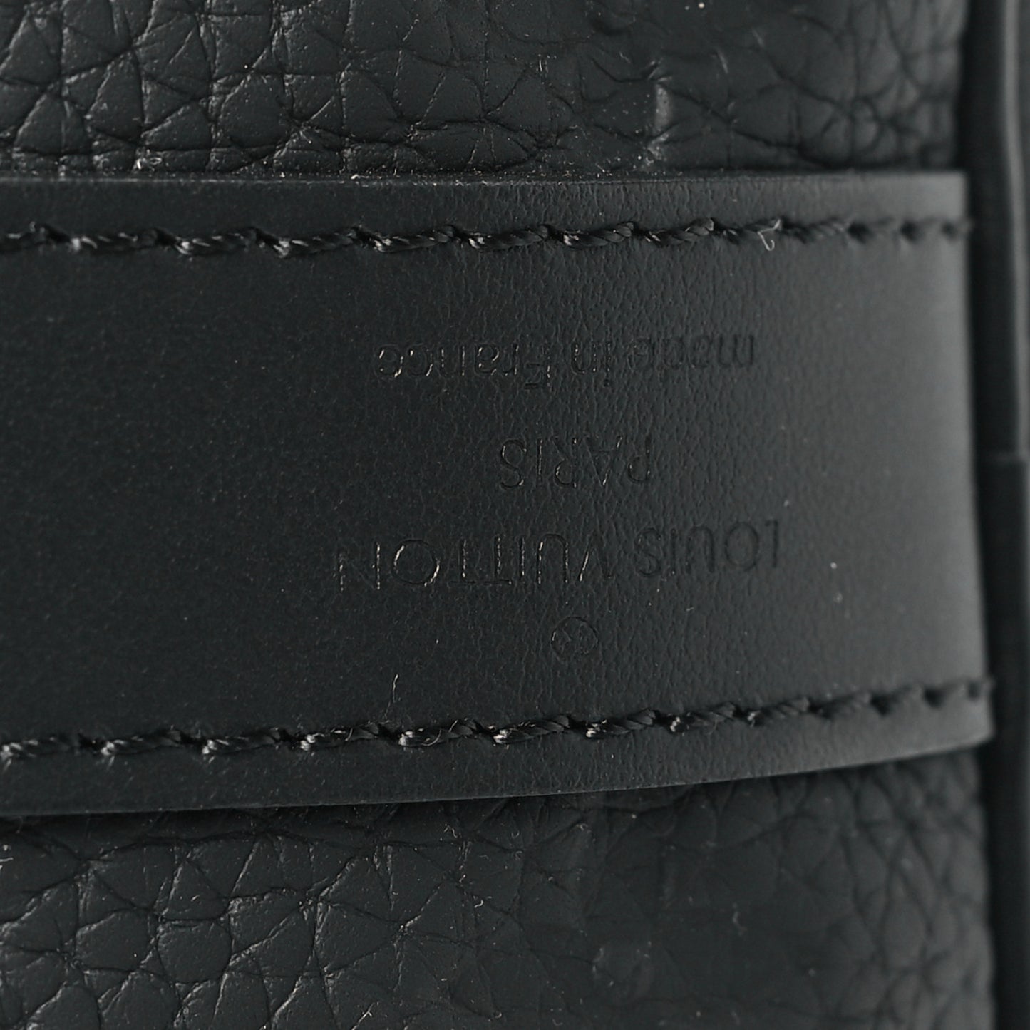 Monogram Taurillon Keepall Bandouliere 35 Black
