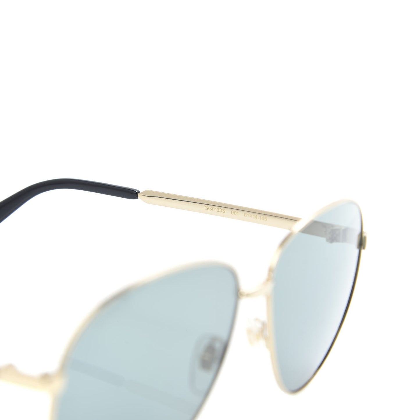 Aviator Sunglasses GG0138S Gold