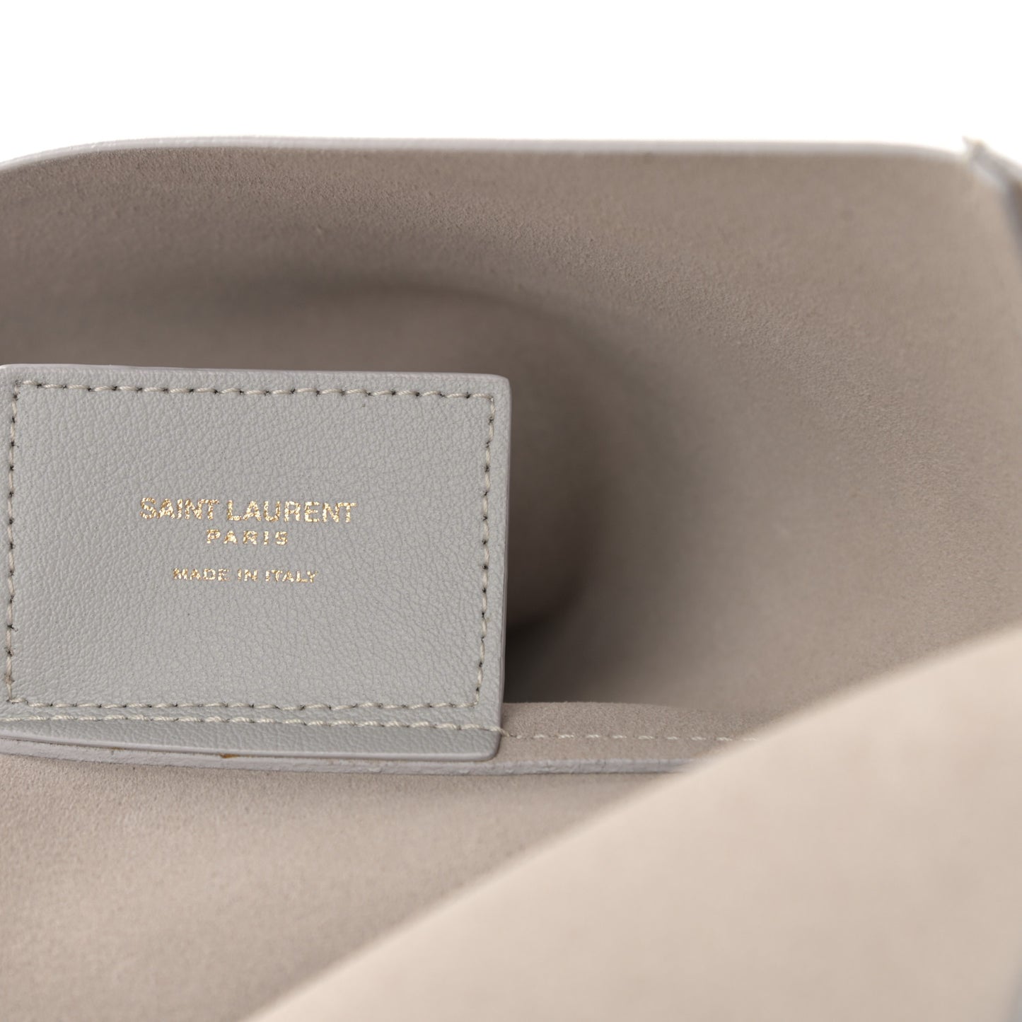 Calfskin Large Shopping Tote Granite