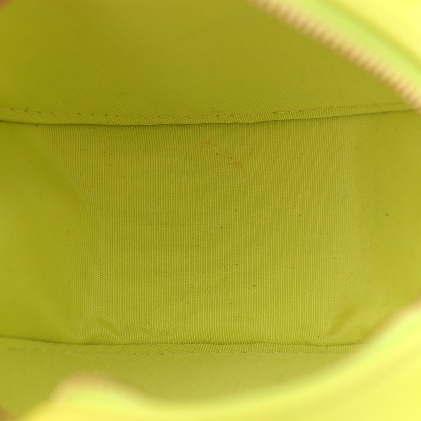 Lambskin Quilted Chanel 19 Round Clutch With Chain Yellow