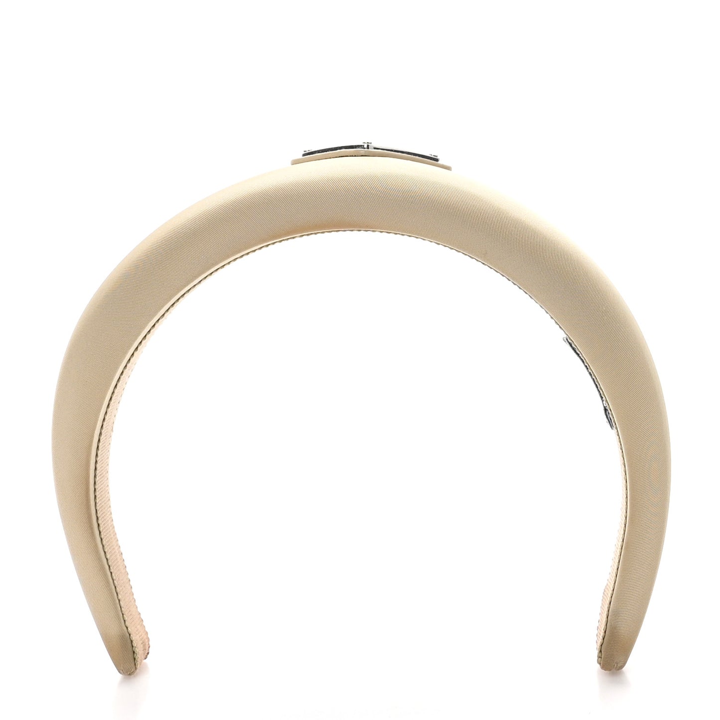 Re-Nylon Triangle Logo Headband Deserto