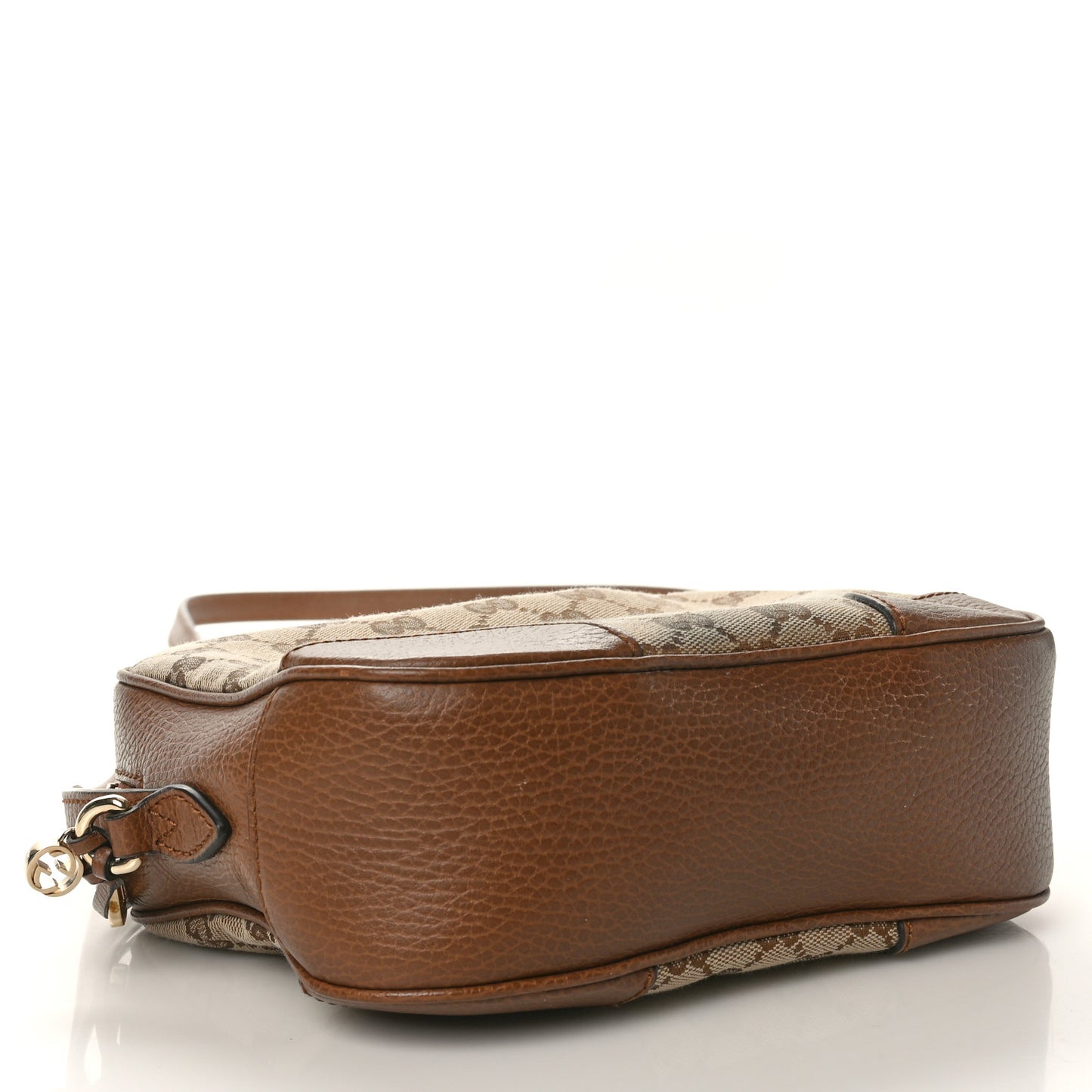 Monogram Mini Bree Messenger Bag Beige Tabacco