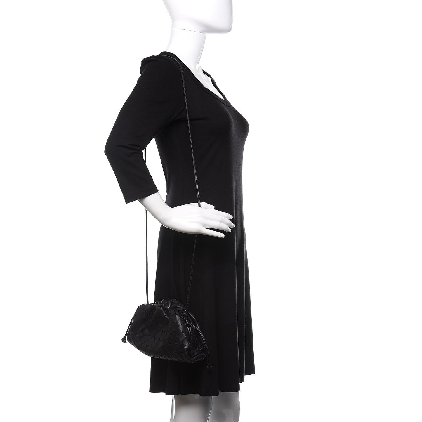 Nappa Intrecciato The Mini Pouch Black