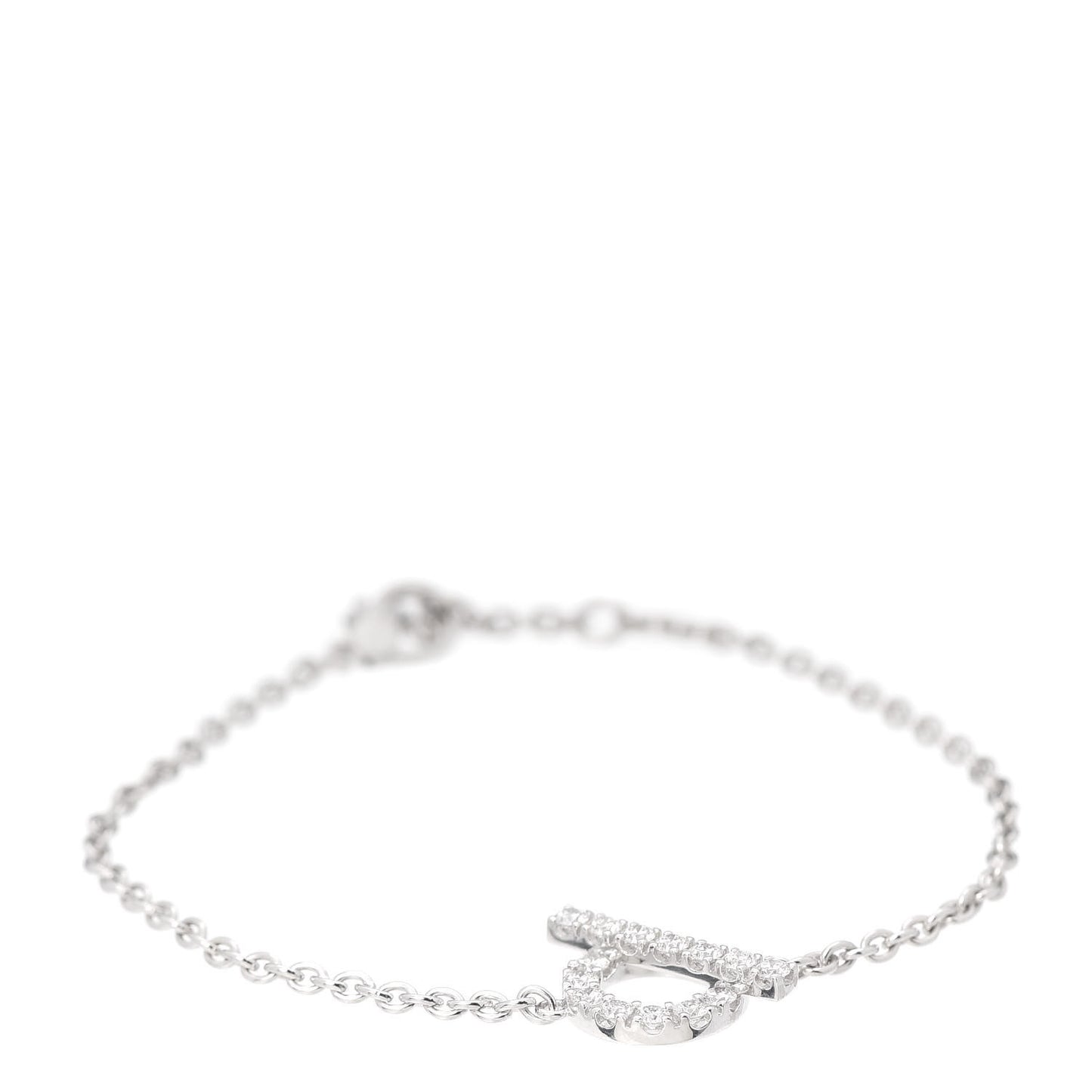18K White Gold Diamond Finesse Bracelet SH