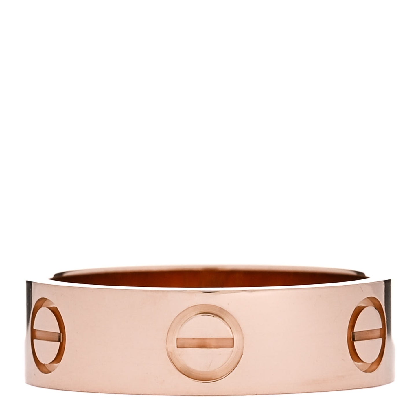 18K Pink Gold 5.5mm LOVE Ring 53 6.5