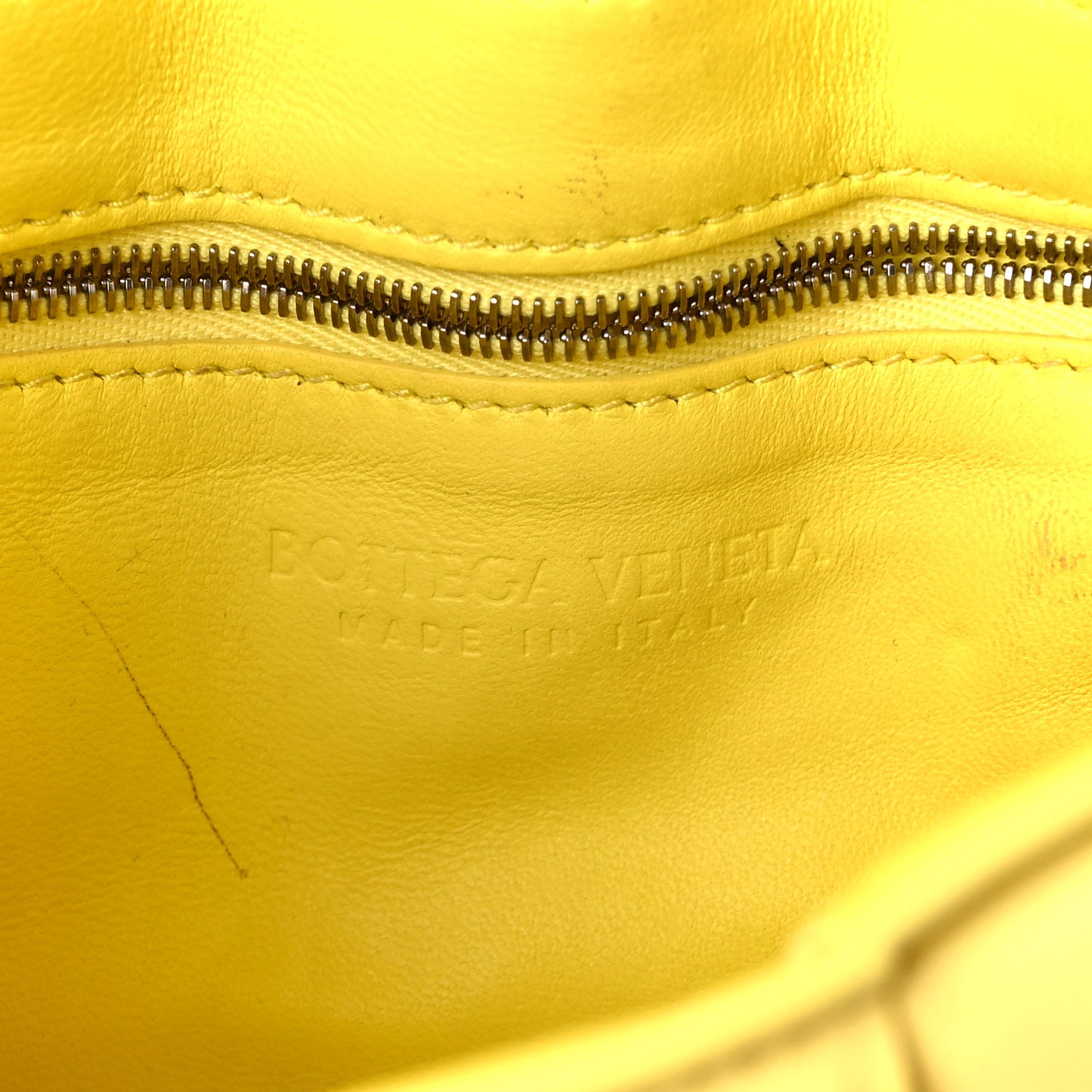 Nappa Maxi Intreccio Padded Cassette Crossbody Bag Sherbet