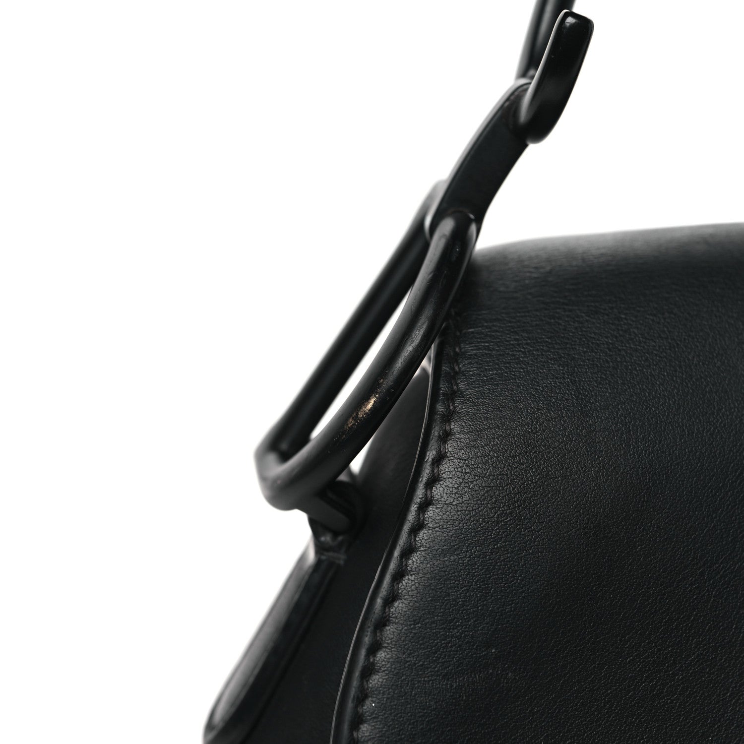 Christian Dior Ultra Matte Calfskin Saddle Bag Black 12 of 12