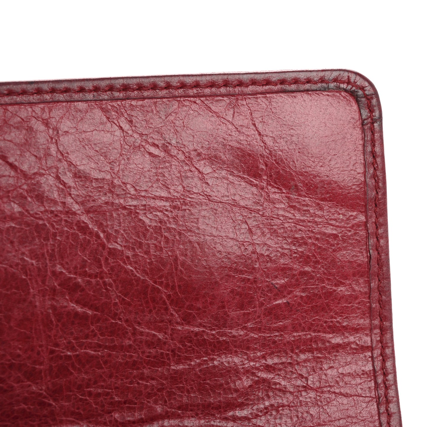 Agneau Gold Hardware Continental Zip Around Wallet Rose Thulian