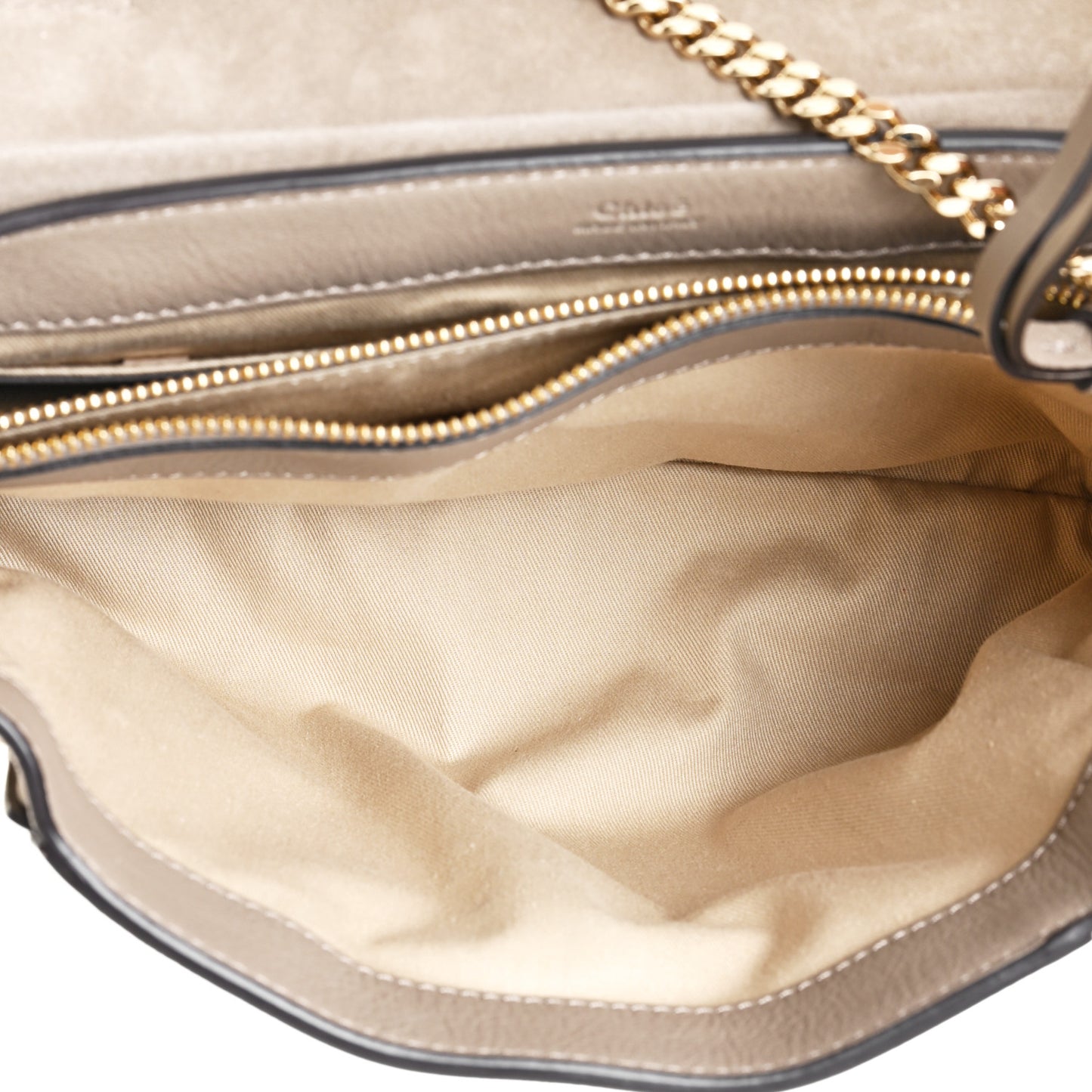 Calfskin Small Faye Day Shoulder Bag Motty Grey