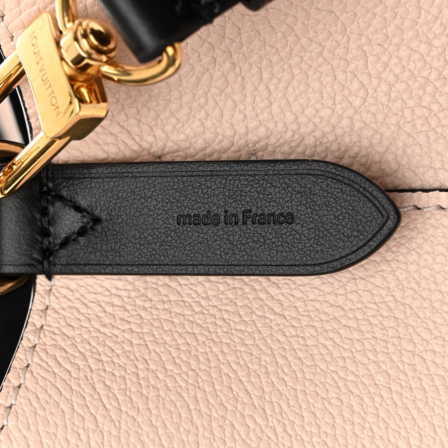 Louis Vuitton LOUIS VUITTON Empreinte Monogram Giant Crafty Neonoe MM Creme Black 8 of 11