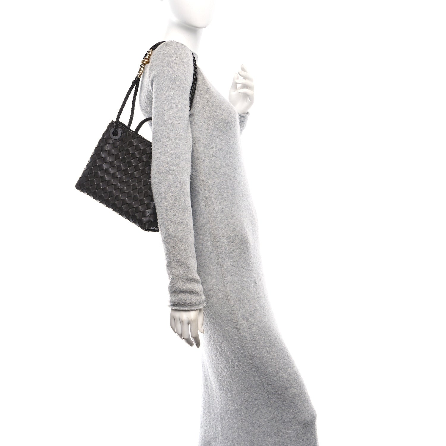 Bottega Veneta Nappa Intrecciato Small Andiamo Shoulder Bag Fondant 2 of 10