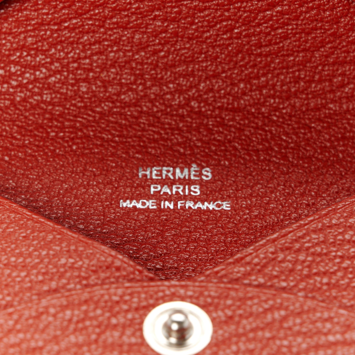 Chevre Mysore Calvi Card Case Sienne