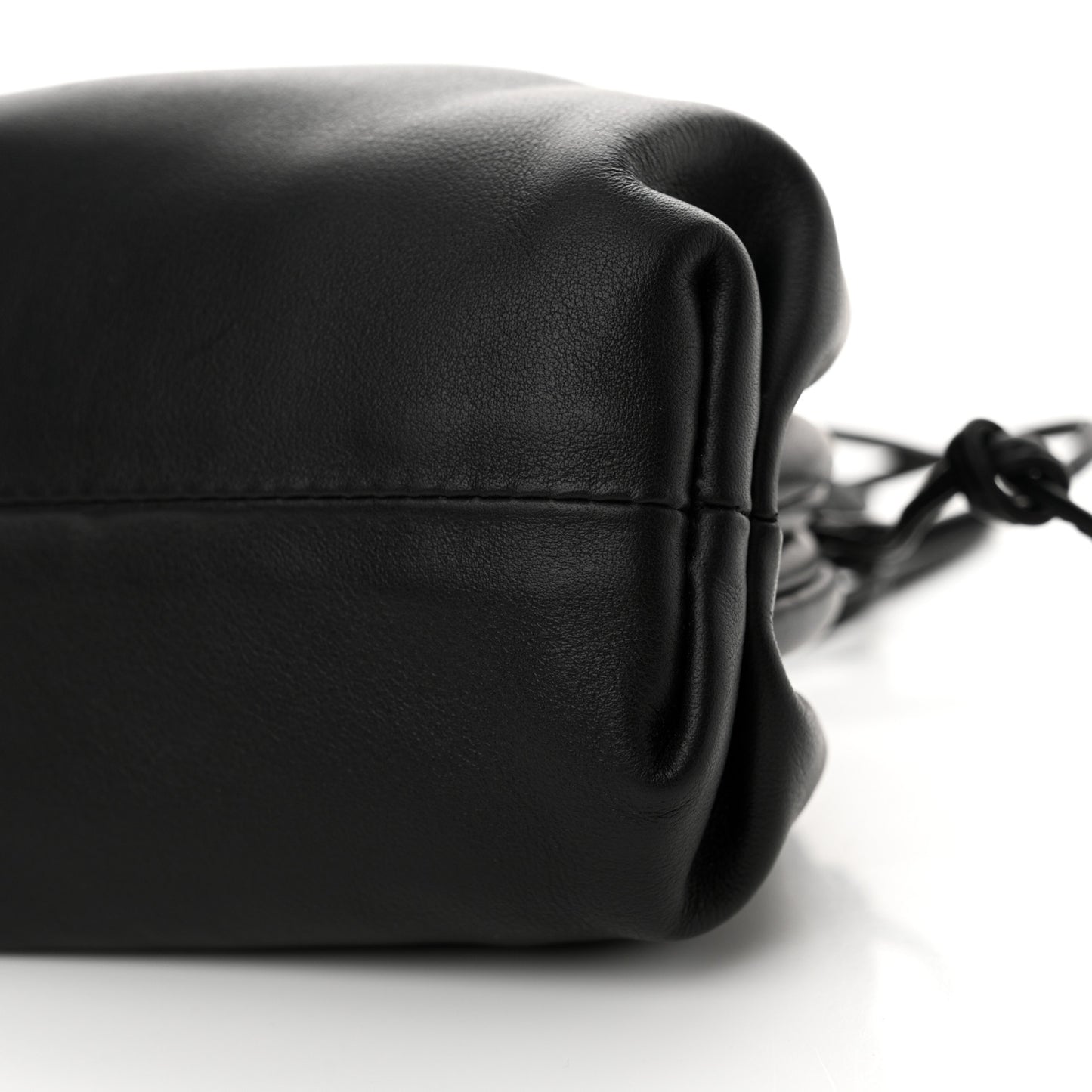 Butter Calfskin The Mini Pouch Black