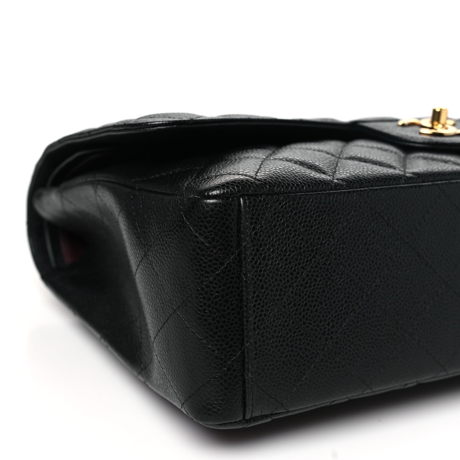 Chanel Caviar Quilted Maxi Double Flap Black 9 of 10