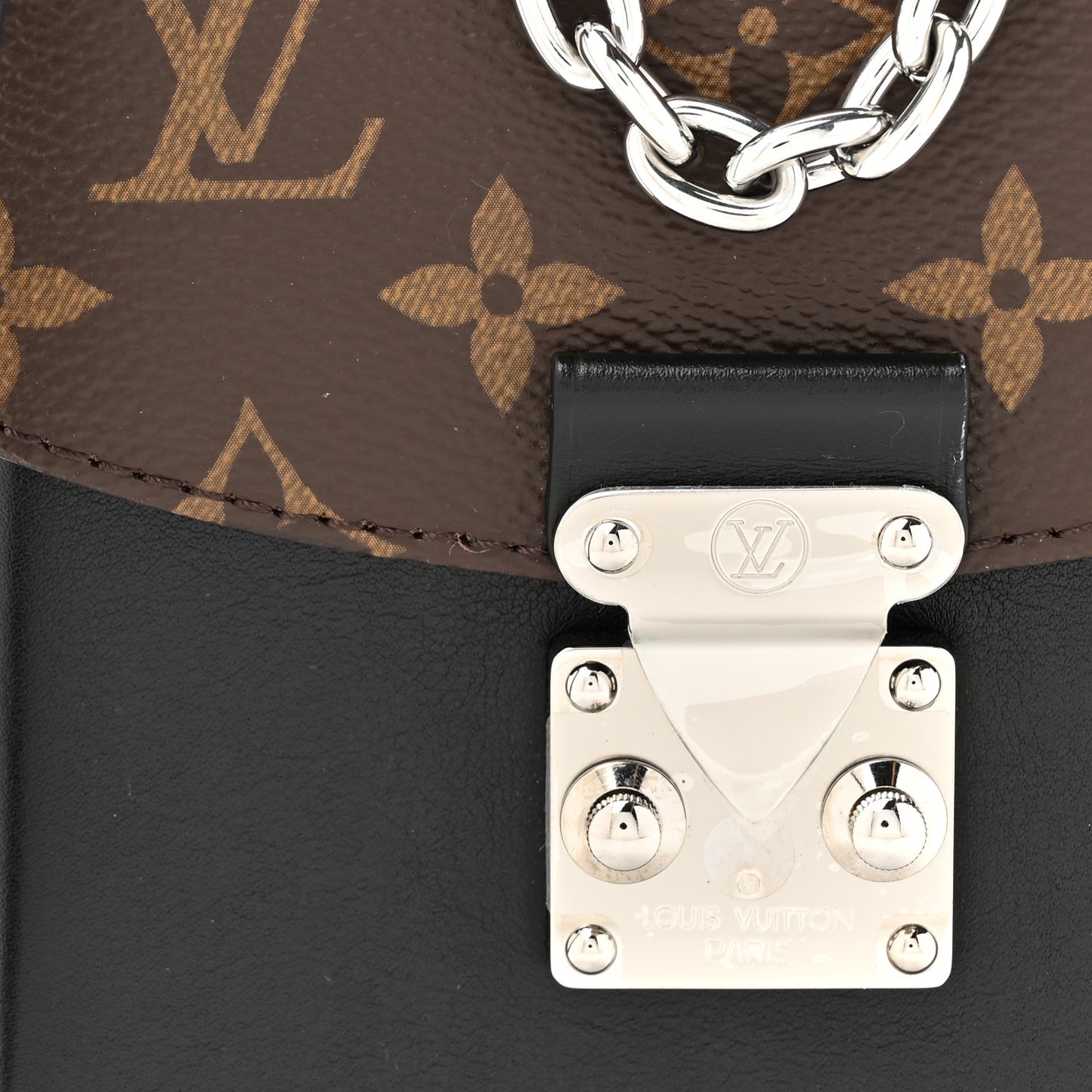 Calfskin Monogram Camera Box Vibe Black