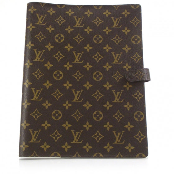 Louis Vuitton Monogram Cover Bloc A4 Agenda 12725 – FASHIONPHILE