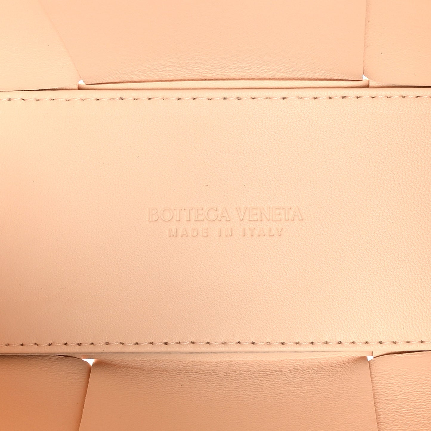Nappa Maxi Intrecciato Mini Arco Tote Macaroon