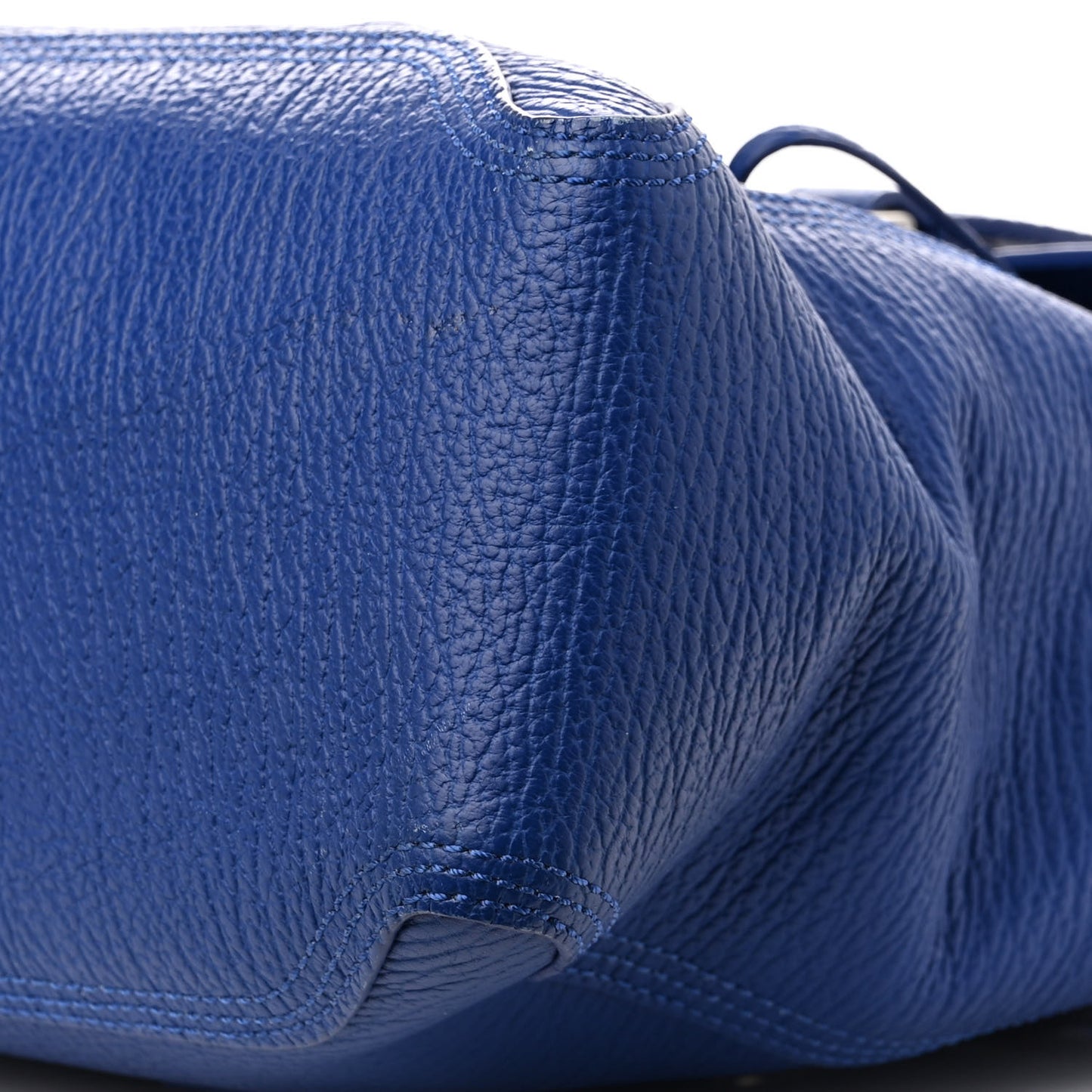 Textured Calfskin Medium Pashli Satchel Cobalt