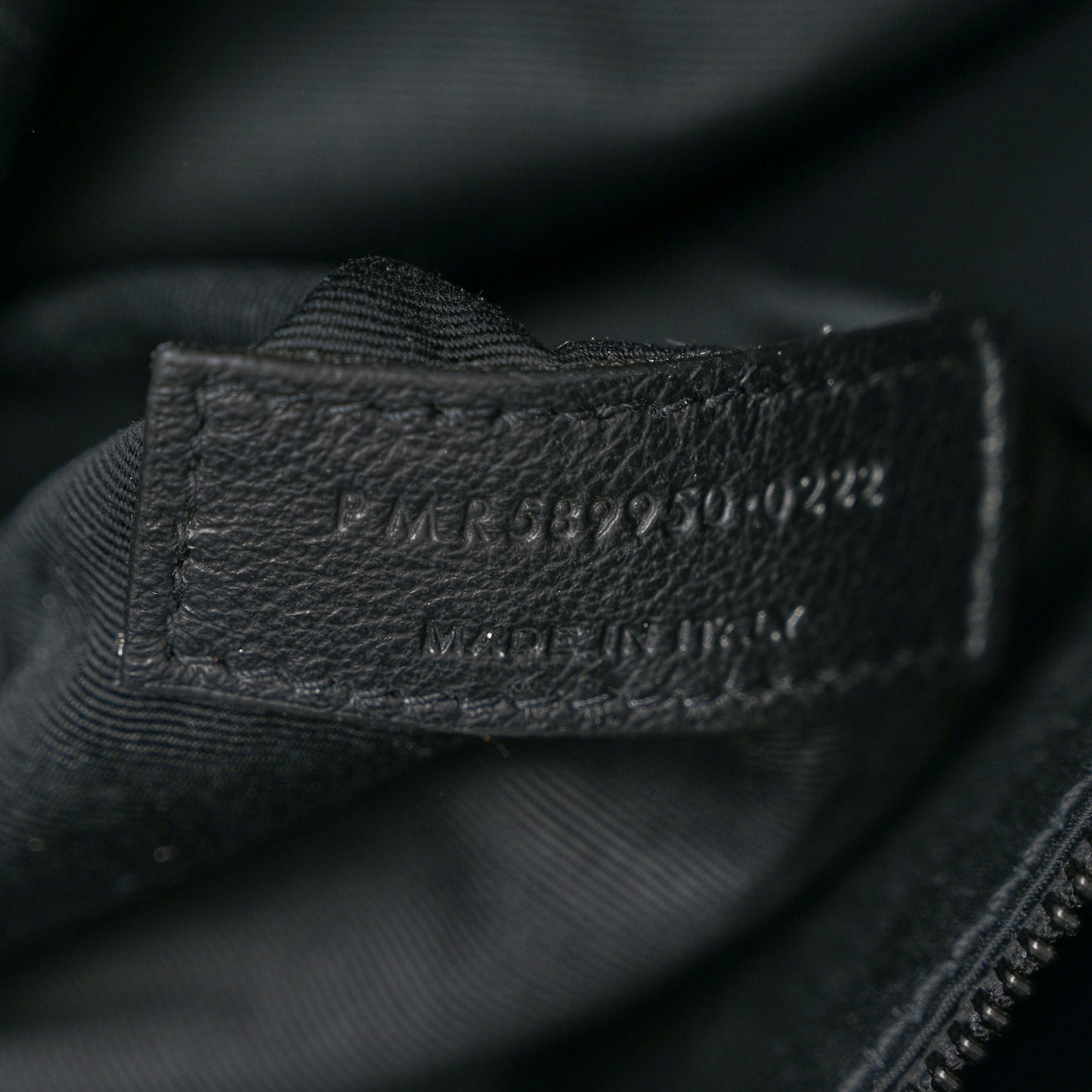 Crinkled Calfskin Matelasse Monogram Large Niki Shopper Tote Black