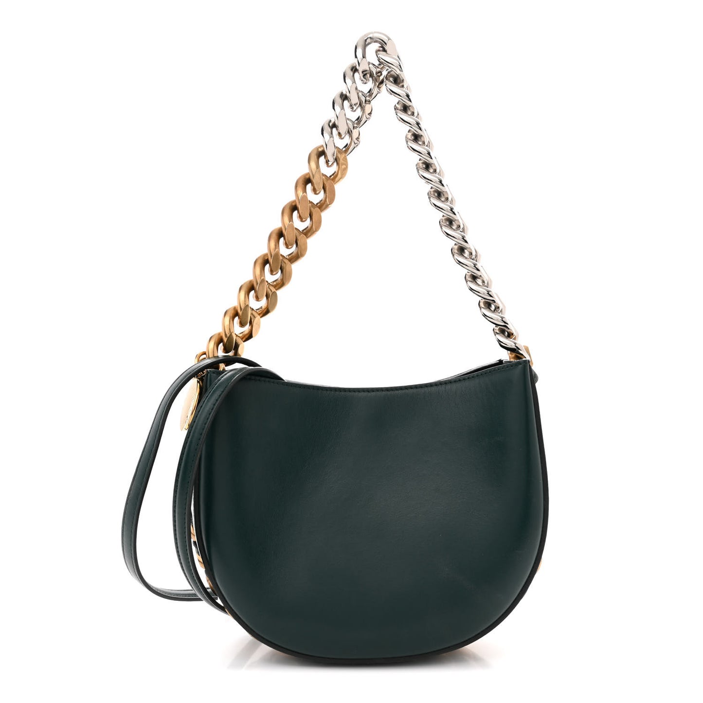Eco Alter Nappa Small Frayme Shoulder Bag Forest Green