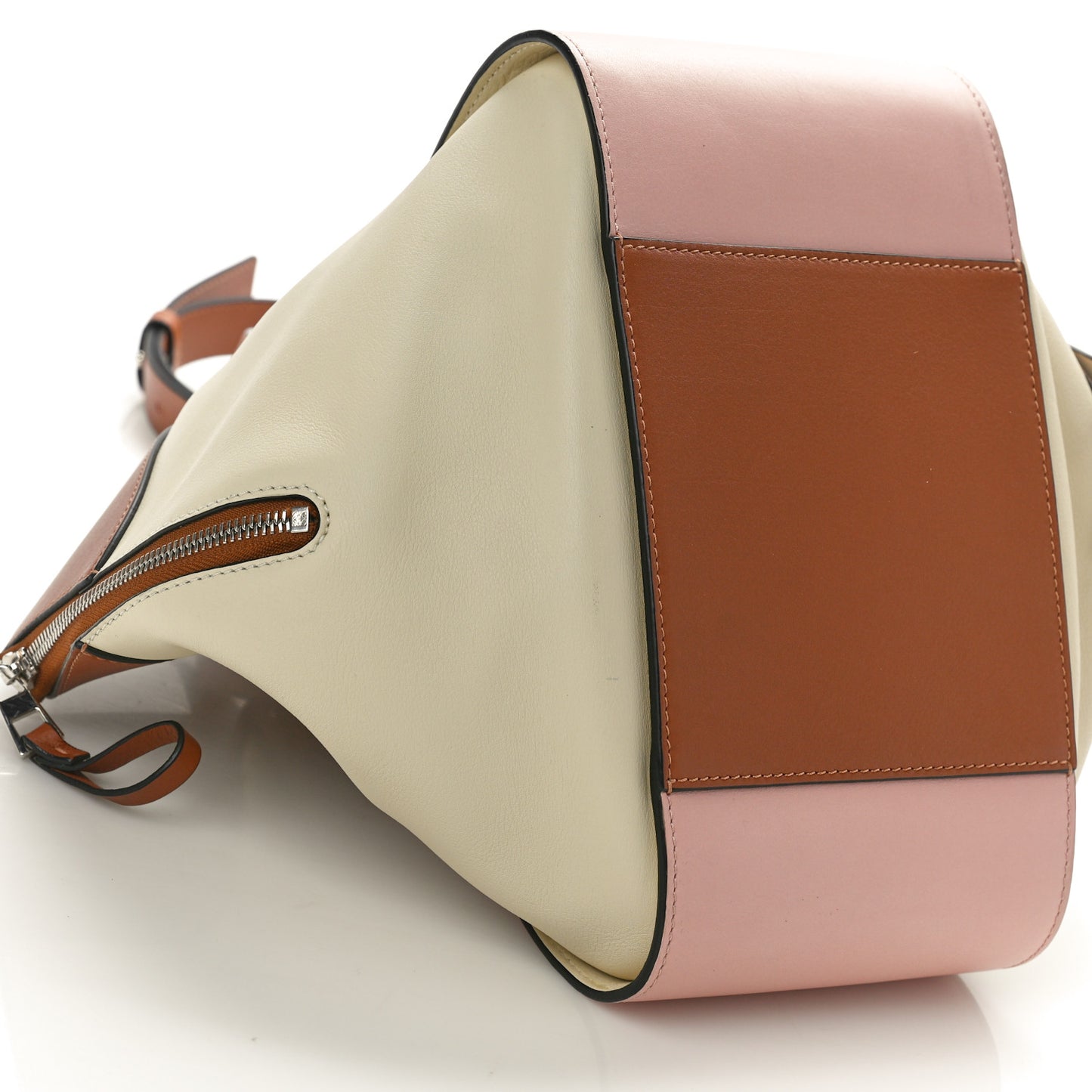 Calfskin Small Hammock Shoulder Bag Peach