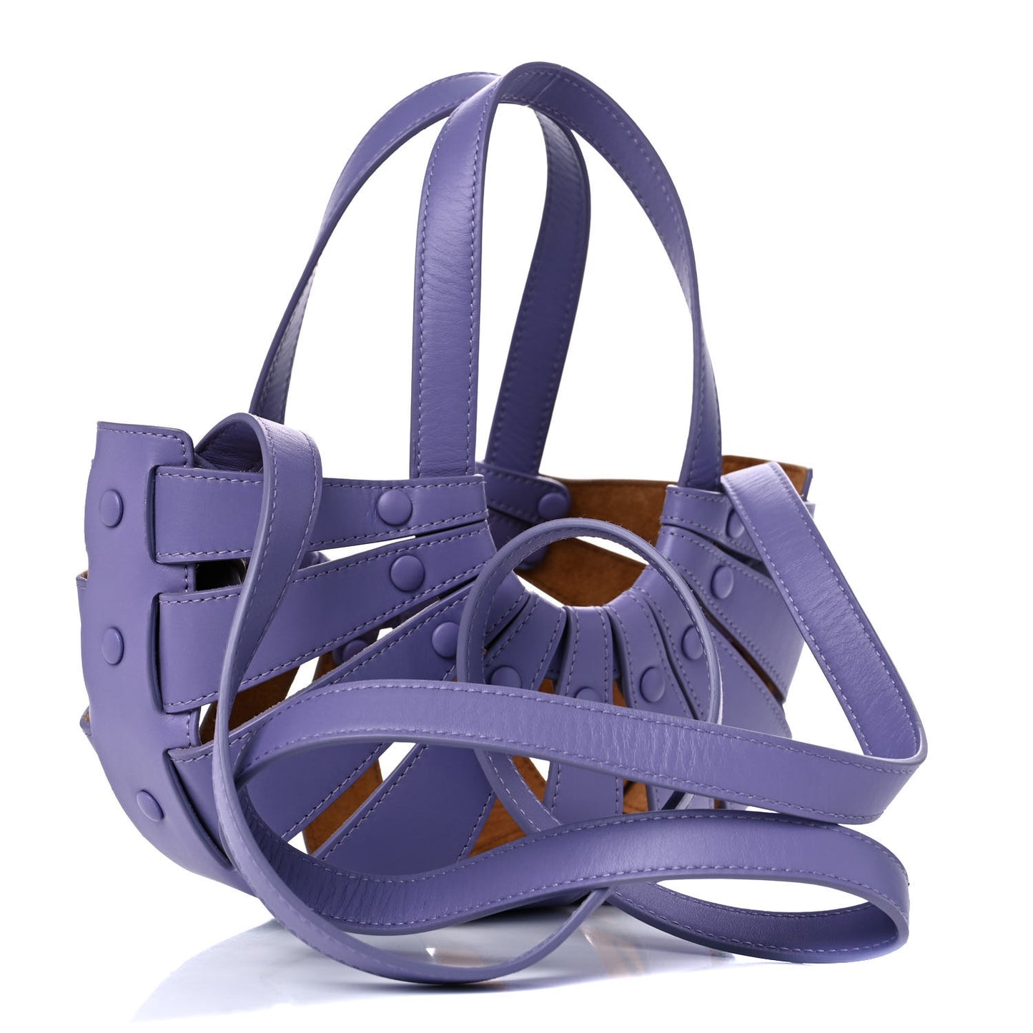 French Calfskin Shell Lavender