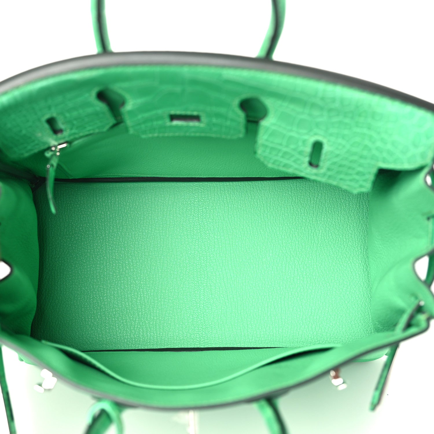 Hermes Togo Matte Alligator Birkin Touch 25 Vert Comics 5 of 10