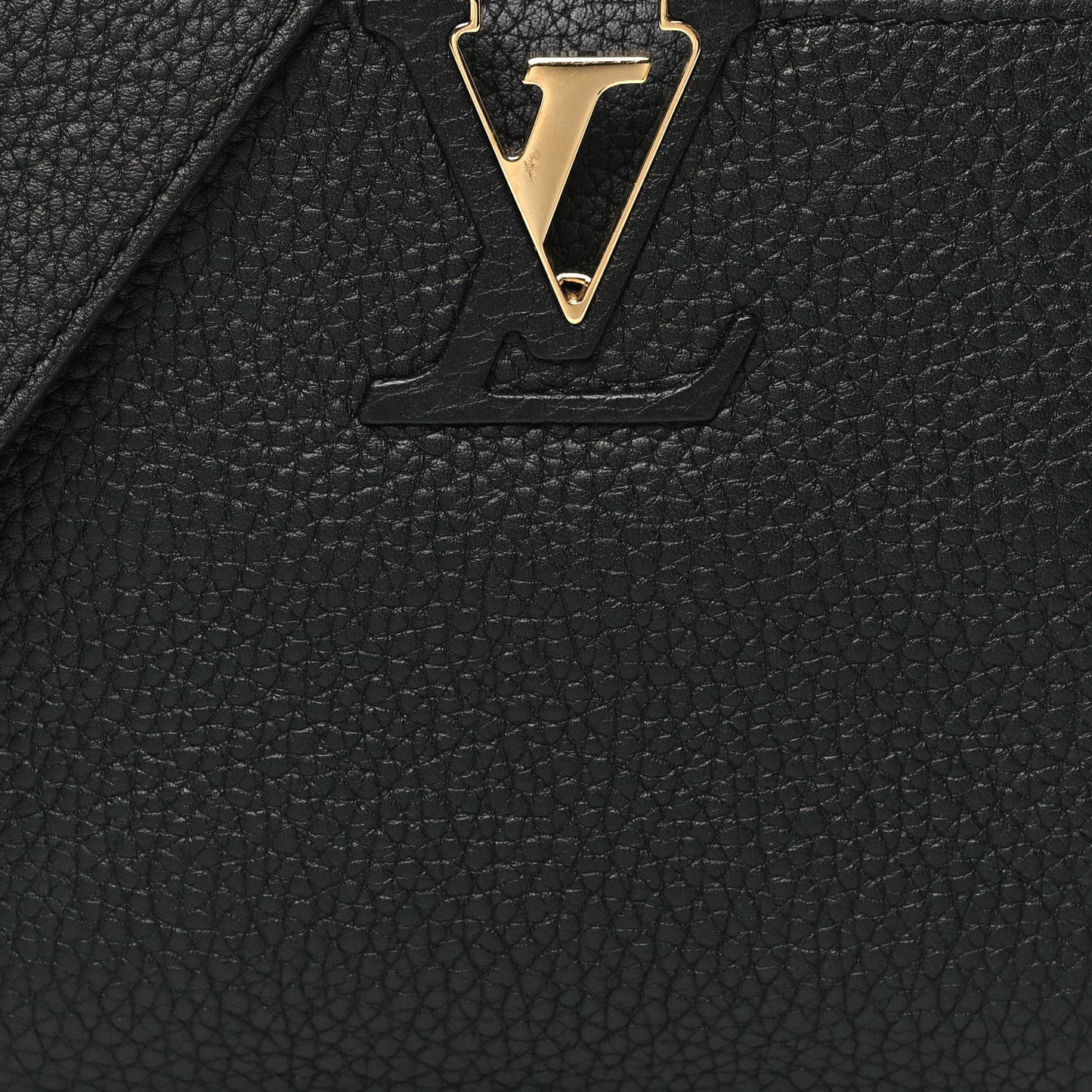 Taurillon Mini Capucines Black