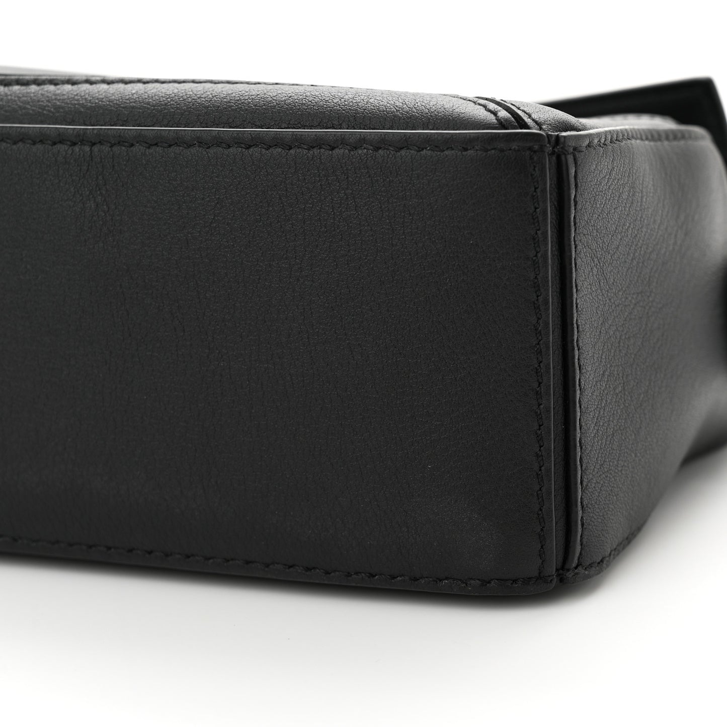 Calfskin Mini Puzzle Bag Black
