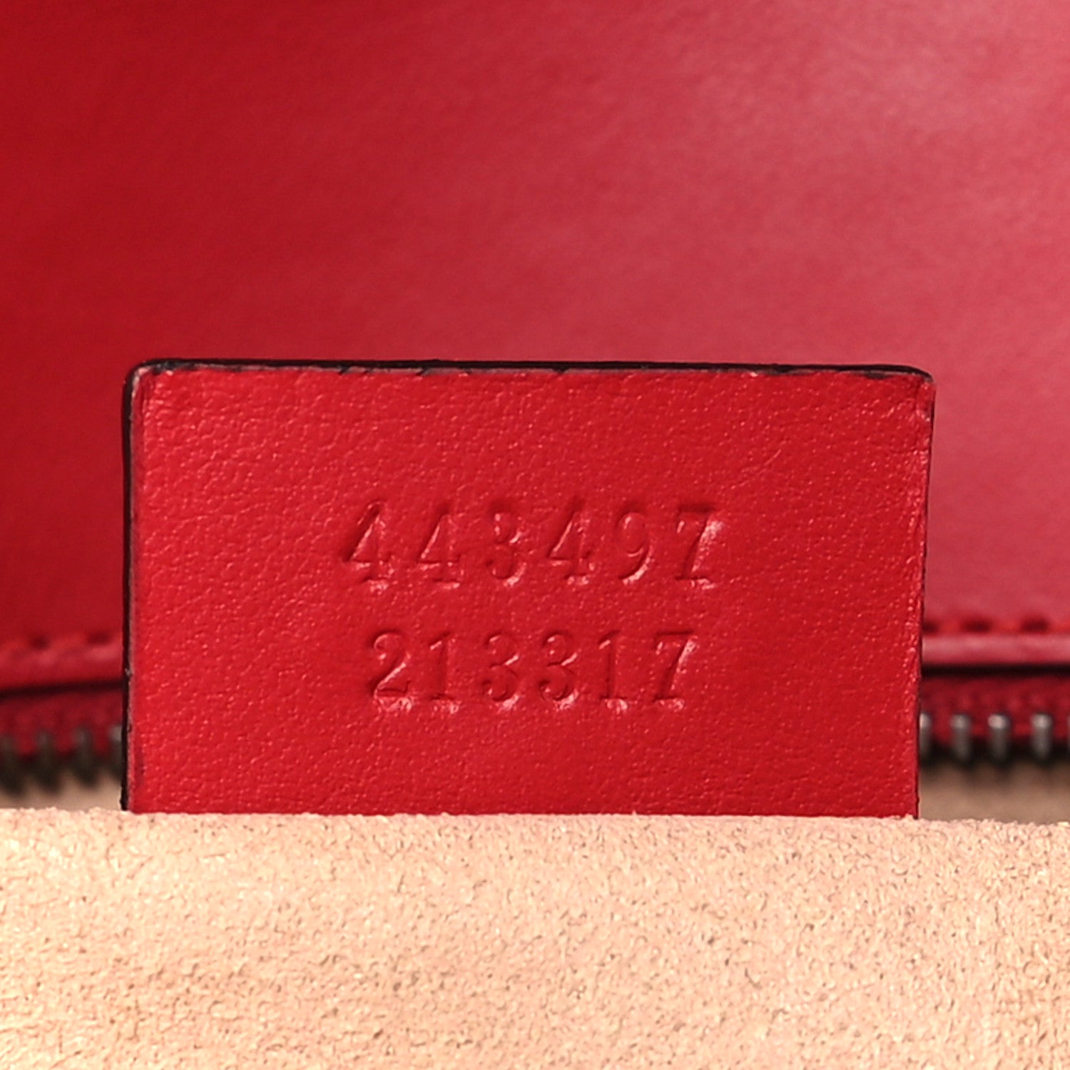 Gucci Calfskin Matelasse Small GG Marmont Shoulder Bag Hibiscus Red 7 of 9