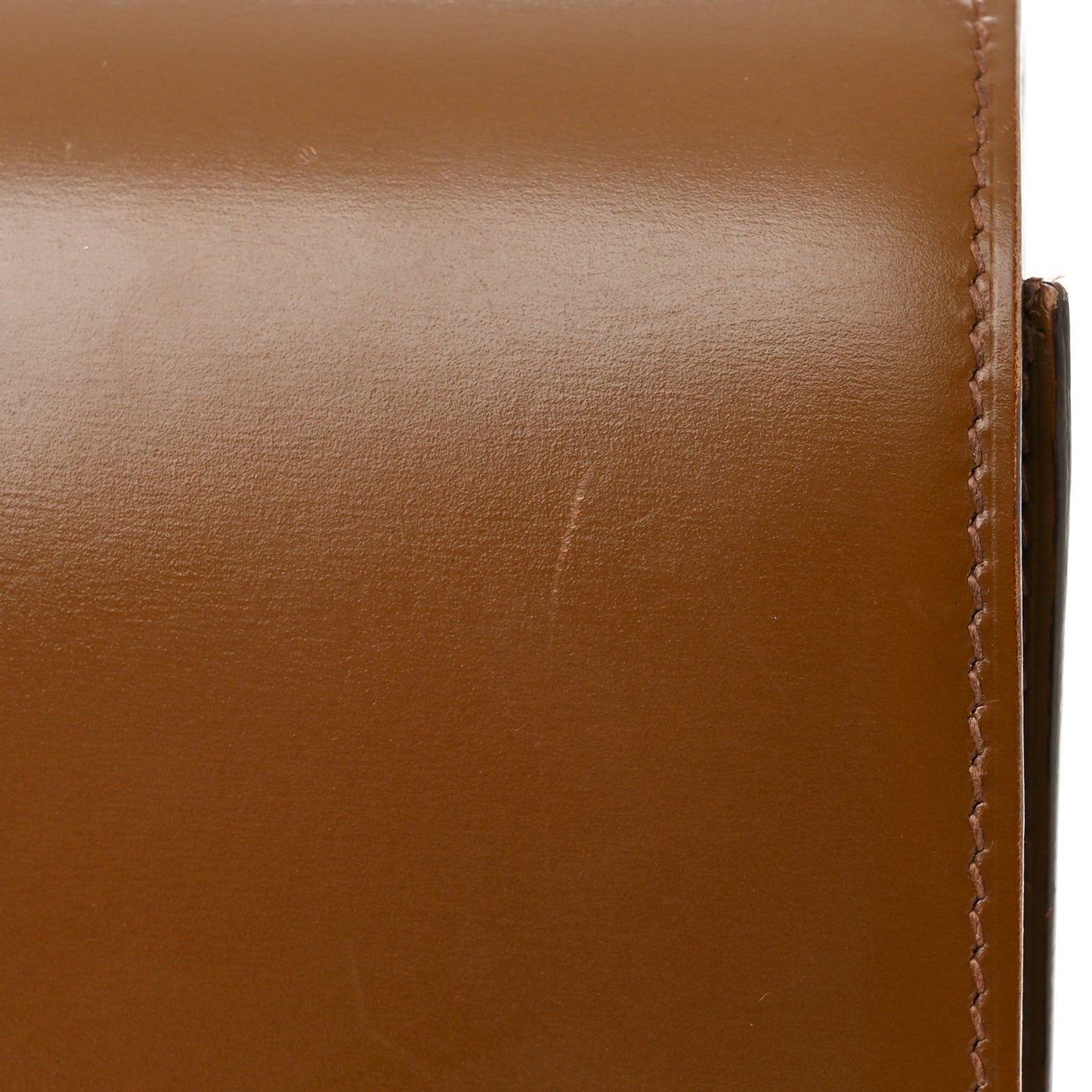 Smooth Calfskin Medium Classic Box Flap Bag Camel