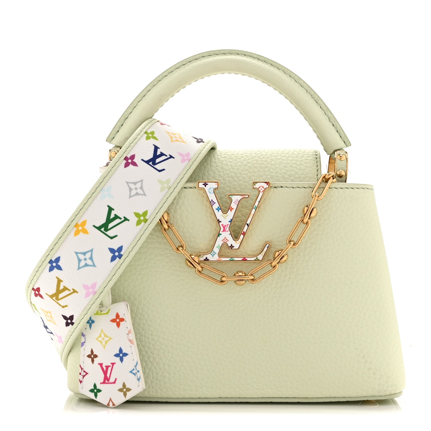 Louis Vuitton LV X TM Taurillon Mini Capucines Green 1903547