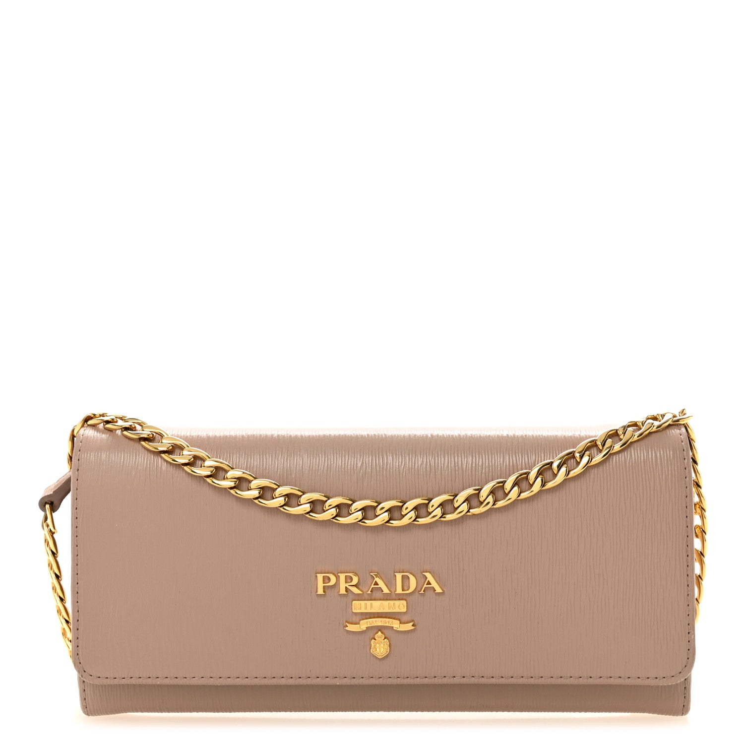 PRADA VITELLO MOVE ケース CIPRIA Prada Cipria Vitello Move Leather Zip Wallet 1ML348 | Yoogi's Closet
